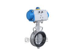 氣動軟密封蝶閥（不鏽鋼）