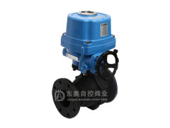 防爆電動法蘭球閥